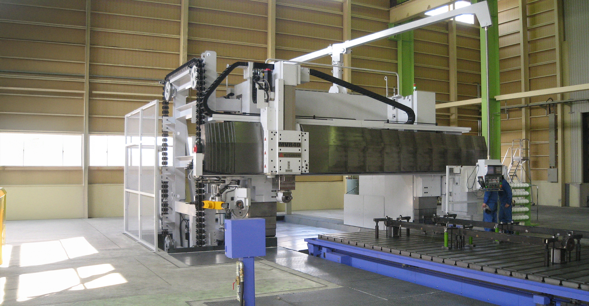 中山機械工場内 機械職場