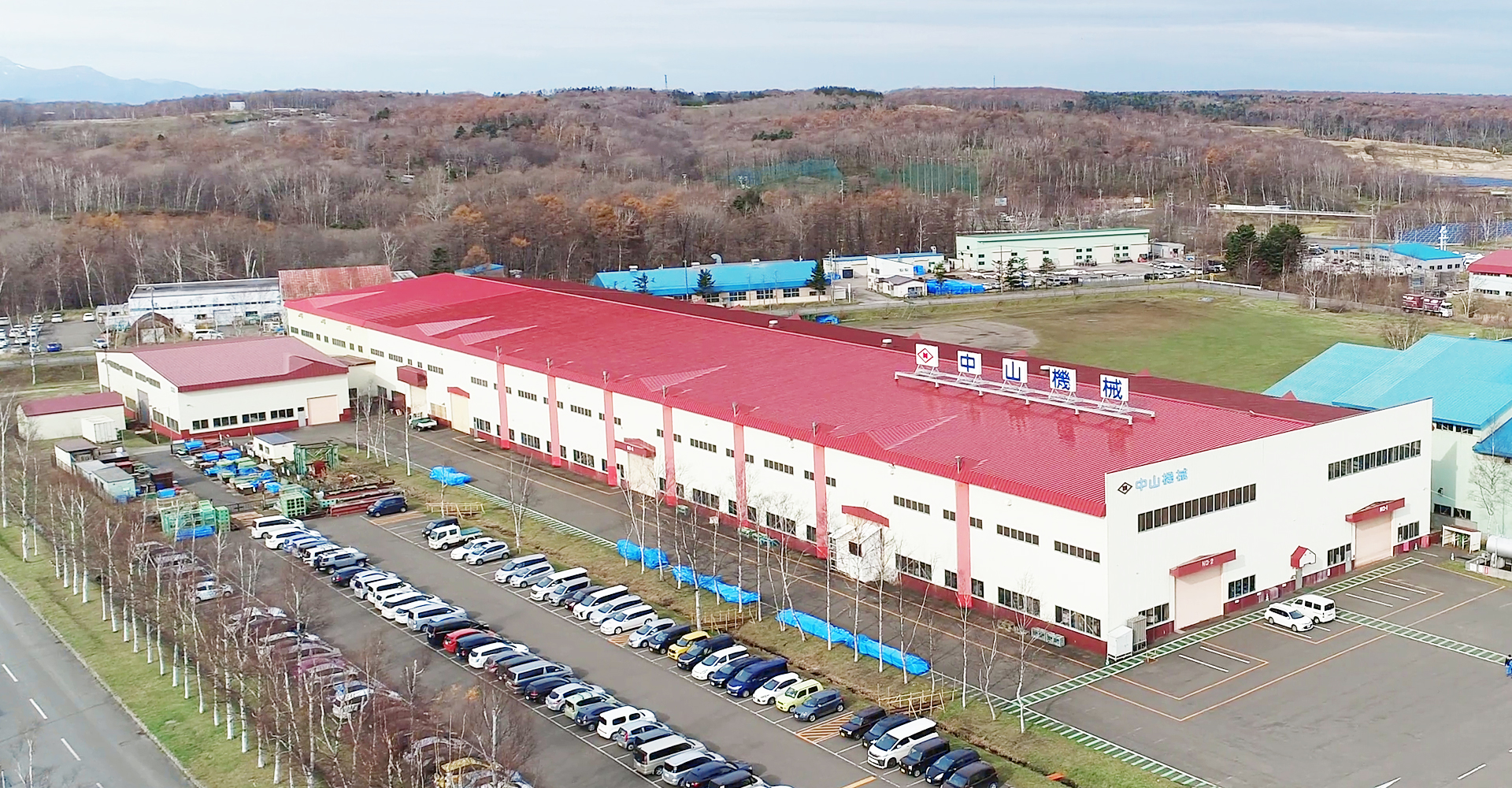 中山機械工場内 工場全景